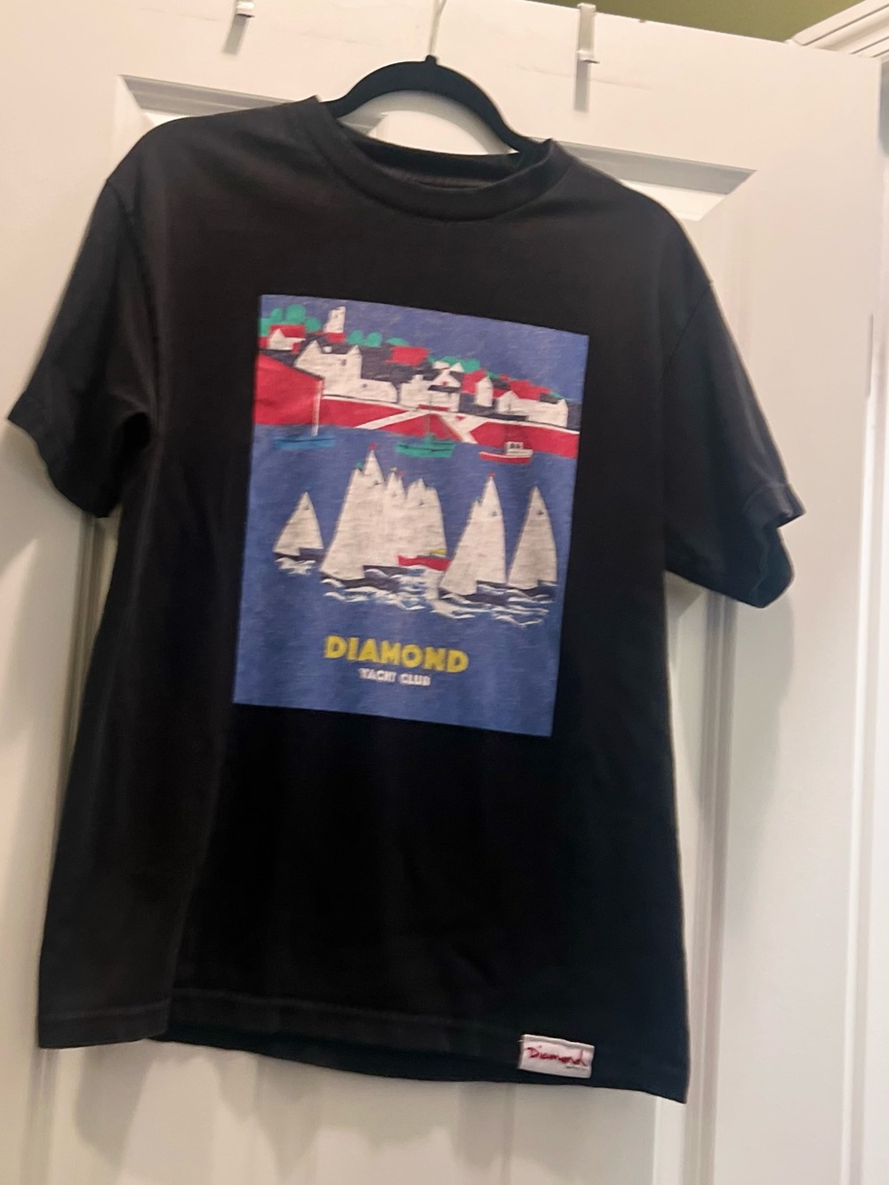 3/$19 Diamond Supply Co yacht club short sleeve T-shirt - Picture 9 of 14